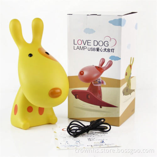 2016 Portable Smart rechargeable dim childrens table night light led energy saving reading lamp